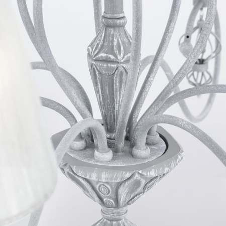 Люстра 6*E14 40Вт Серый IP20 Monsoon ARM154-06-S Maytoni