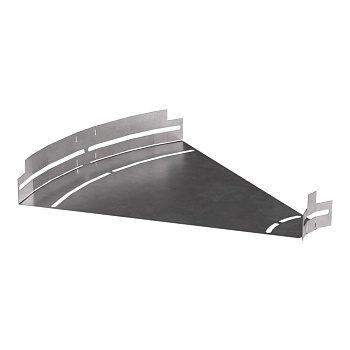 Угол горизонтальный изменяемый 0-45 градусов Стандарт 400х50 Промрукав