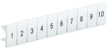 Маркеры для КПИ-2,5мм2 с нумерацией №№ 1-10 IEK