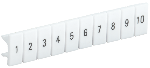 Маркеры для КПИ-2,5мм2 с нумерацией №№ 1-10 IEK
