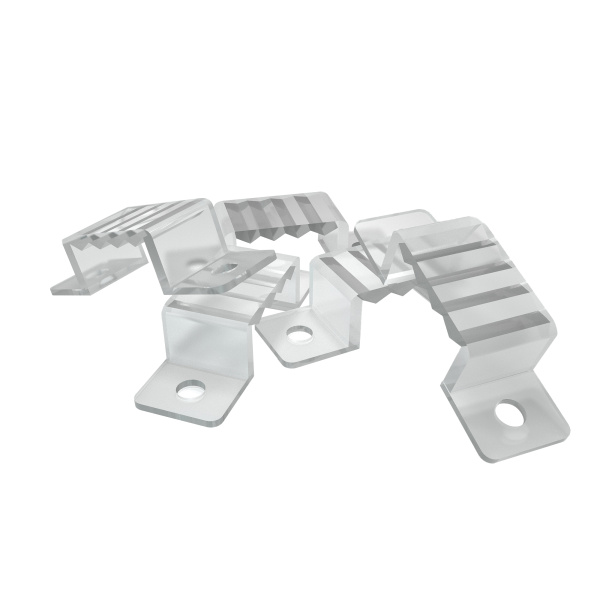 AC-37 Комплект крепежей пластиковых для светодиодной ленты 220В, чип 2835, 60д/м, 5шт APEYRON