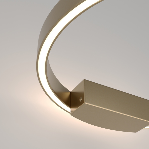 Настенный светильник (бра) LED 24Вт Латунь IP20 Rim MOD058WL-L25BSK Maytoni