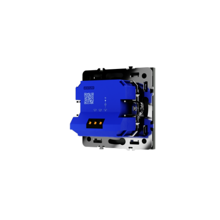 Светорегулятор встраиваемый Voltum S70 поворотно-нажимной 600 Вт, (титан)