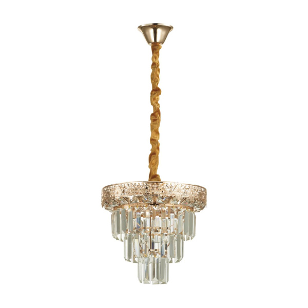 Люстра E14 4*40W 220V IGGY золотой LUMION