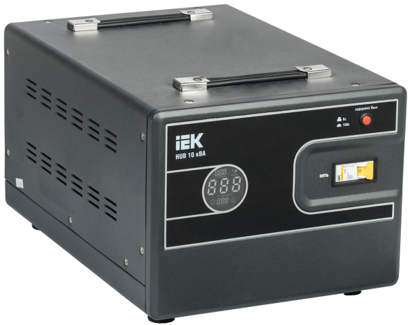 Стабилизатор напряжения переносной HUB 10кВА IEK