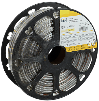 Лента светодиодная 50м LSR-2835WW60-4,8-IP67-220В IEK Лента светодиодная 50м LSR-2835WW60-4,8-IP67-220В IEK