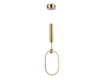 Светильник светодиодный подвесной с пультом FL10578 BS латунь 3000K/4200K/6400K 56W 230*16*1000 (ПДУ ИК) Ambrella Light