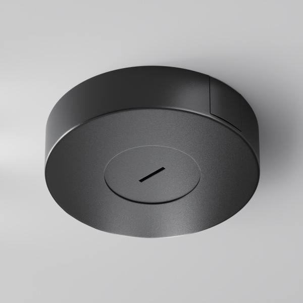 Потолочная чаша Parity накладная с коннектором питания черная комплект (TRA130SC-1B) Technical Maytoni