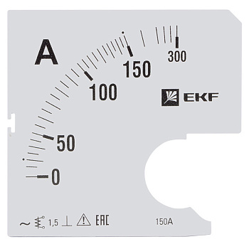Шкала сменная для A961 150/5А-1,5 PROxima EKF