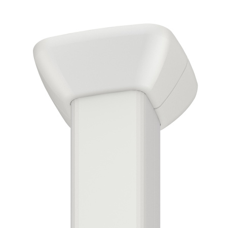 Телескопическая алюминиевая колонна, 2.7 - 4.2м, цвет светло-серебристый металлик DKC