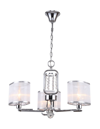 Люстра 3*E14 40Вт Хром IP20 Elin FR5016PL-03CH Freya