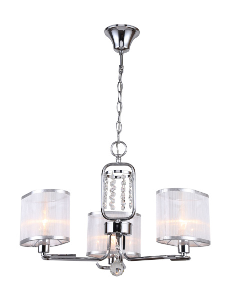 Люстра 3*E14 40Вт Хром IP20 Elin FR5016PL-03CH Freya