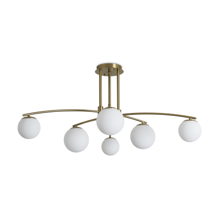 Потолочный светильник 6*E14 60Вт Латунь IP20 Hanger FR5443CL-06BS Freya