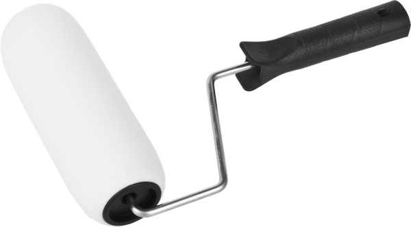 Валик малярный "ПОРОЛОН", 180 мм, d=44 мм, ручка d=6 мм, Стандарт ЗУБР