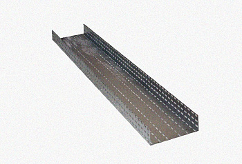 Лоток перфорированный ЛМ 100х80х2000 У3, окрашенный, S1,0