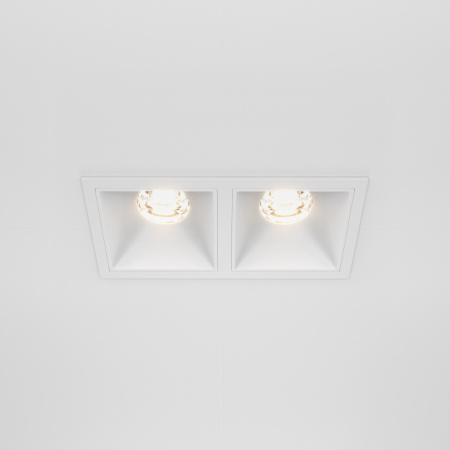 Встраиваемый светильник LED 20Вт Белый IP20 Downlight DL043-02-10W3K-SQ-W Technical Maytoni