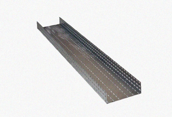 Лоток перфорированный ЛМ 100х80х2000 У3, окрашенный, S1,0