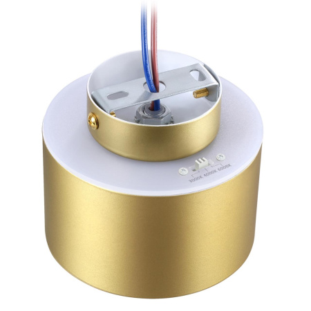 Св-к накл.с перекл.цв.темп.IP20 LED 3000К/4000К/6000К 12W вниз+3W вверх бронз GIRO NOVOTECH