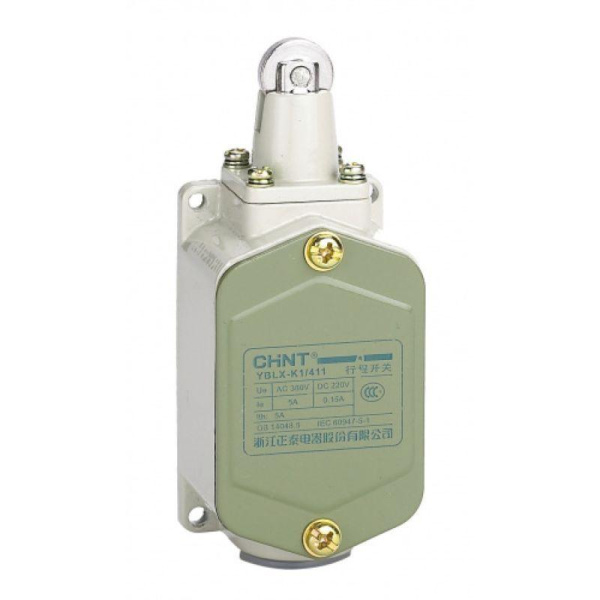 Выключатель путевой YBLX-K1/411 прямого действия с одинарным роликом (R) CHINT