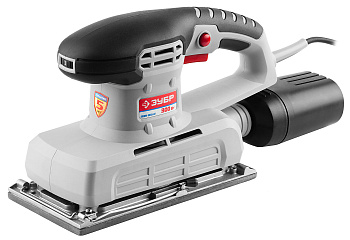 Машина плоскошлифовальная, ЗПШМ-300Э-02, мет. платформа, 115х230 мм, 6000-12000 об/мин, мешок для сбора пыли, 300 Вт ЗУБР