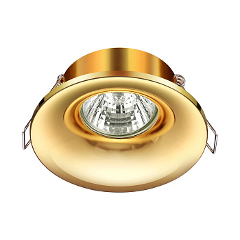 Встр.св-к IP20 GU10 50W 220V METIS золото NOVOTECH