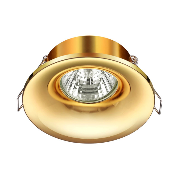 Встр.св-к IP20 GU10 50W 220V METIS золото NOVOTECH