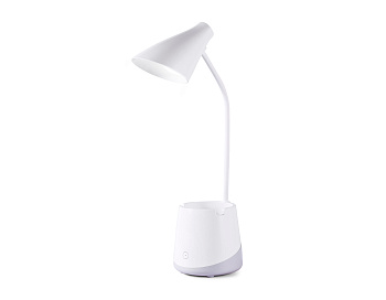 Светильник светодиодный настольный DE563 WH белый LED 3000-6000K 5W Ambrella Light