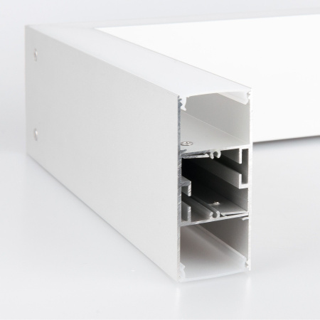 Линейный светодиодный накладной односторонний светильник 20Вт 3000К серебро матовое IP20 (a041480) Elektrostandard Pro