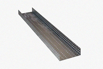 Лоток перфорированный ЛМ 50х50х2000 У3, окрашенный, S0,8