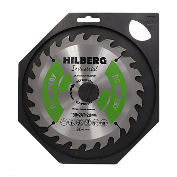 Диск пильный Industrial Дерево 190*20*24Т HW194 Hilberg