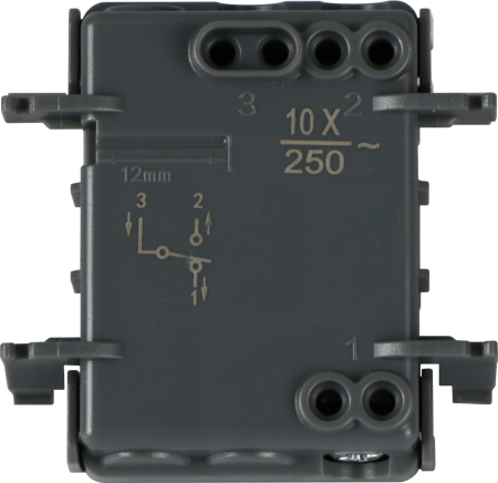 Donel W55 механизм переключателя 1-клавишного для скрытой установки, IP55, серия (тип) DIP55