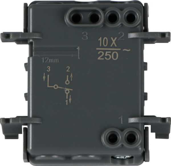 Donel W55 механизм переключателя 1-клавишного для скрытой установки, IP55, серия (тип) DIP55