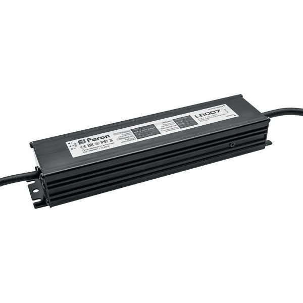 Блок питания для светодиодной ленты 100W 12V IP67 (драйвер), LB007 Feron