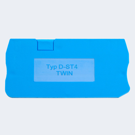 Торцевая заглушка для ЗНИ LD5734 мм² (JXB PT4), синий LD582-1-40 STEKKER