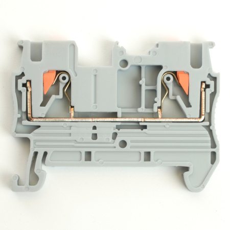 Зажим пружинный, 2-проводной проходной ЗНИ - 2,5, JXB PT 2,5, серый LD572-1-25 STEKKER Зажим пружинный, 2-проводной проходной ЗНИ - 2,5, JXB PT 2,5, серый LD572-1-25 STEKKER
