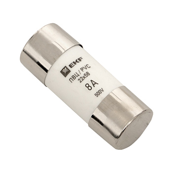 Плавкая вставка цилиндрическая ПВЦ (22х58) 8А PROxima EKF