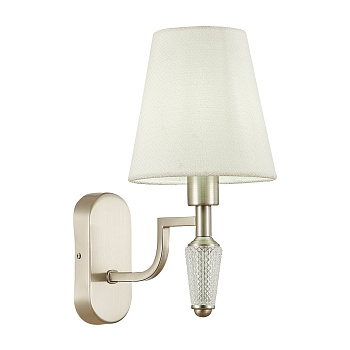 Светильник настенный Никель/Белый E14 1*40Вт SLE105501-01 EVOLUCE