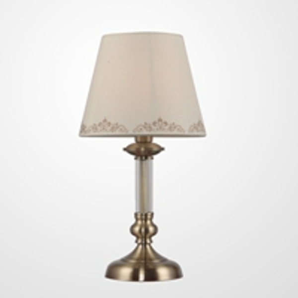 Настольная лампа 1*E14 40Вт Латунь IP20 Ksenia FR2539TL-01BS Freya