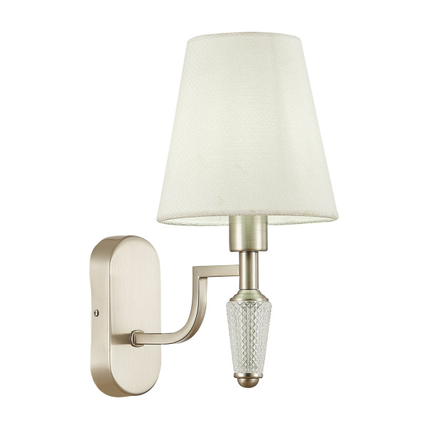 Светильник настенный Никель/Белый E14 1*40Вт SLE105501-01 EVOLUCE