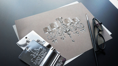 Люстра 8*E14 40Вт Хром IP20 Bubble Dreams MOD603-08-N Maytoni