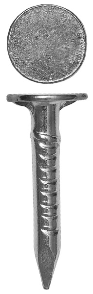 Гвозди с большой потайной головкой, оцинкованные, 40 х 3.0 мм, 35 шт, ЗУБР