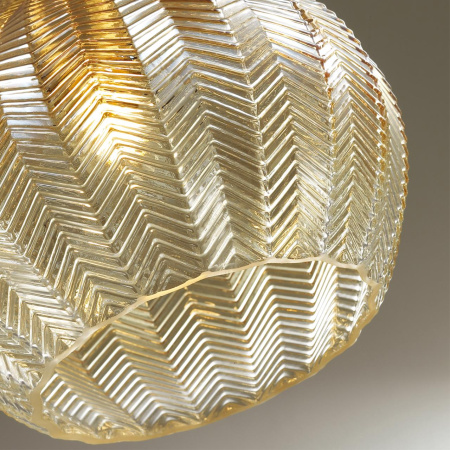 Подвес E27 60W 220V LASITA янтарный/бронзовый ODEON LIGHT