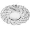 СНЯТ Светильник встраиваемый с белой LED подсветкой Feron CD935 потолочный MR16 G5.3 прозрачный