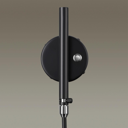 Настенный св-к E27 1*40W KERBI черный/хром ODEON LIGHT