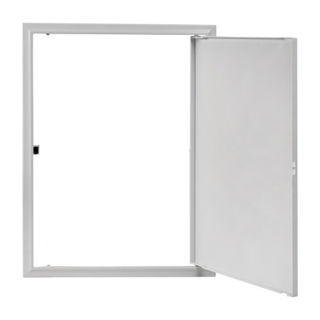 Люк ревизионный пластик с нажим, замком 300х400 (ШхВ внутр,) EKF Basic