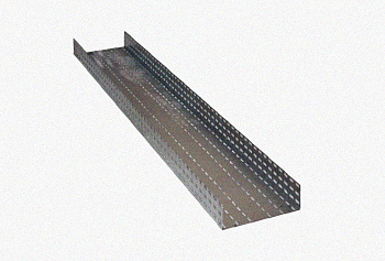 Лоток перфорированный ЛМ 100х65х2000 УХЛ2,5, оцинкованный лист S1,0