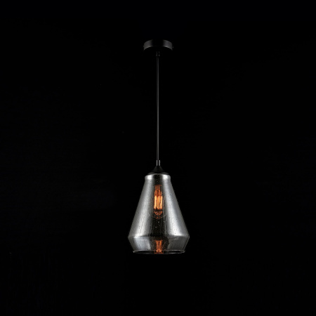 Подвесной светильник 1*E27 60Вт Черный IP20 Bergen T314-01-B Maytoni