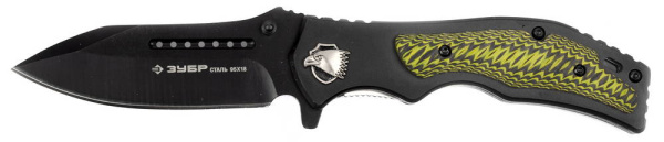 Нож "ПРЕМИУМ" "КОМАНДОР" складной, 210мм/лезвие 90мм ЗУБР