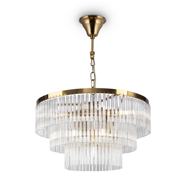 Подвесной светильник 9*E14 40Вт Латунь IP20 Colonne MOD093PL-09BS Maytoni