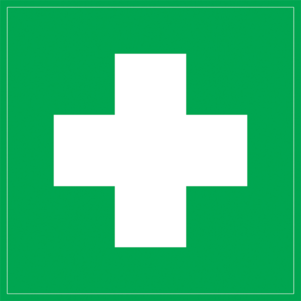 Самоклеящаяся этикетка 150х150мм "Медицинская аптечка" IEK